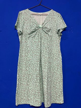 Vestido Casa Énfasis Talla 2XL Animal Print