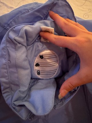 Mono de esquí azul para niña