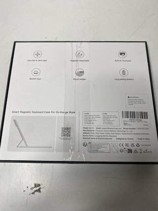 : Funda Teclado Dexnor para iPad 11 2025/10.9 2022