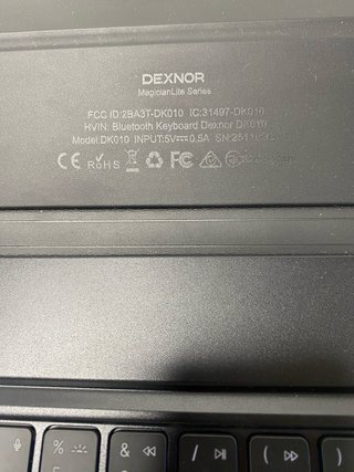 : Funda Teclado Dexnor para iPad 11 2025/10.9 2022