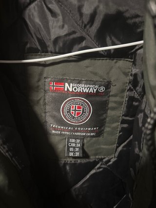 Chaqueta Geographical Norway verde Talla XL