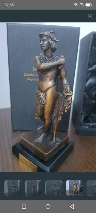 Dios Mercurio / Hermes Bronce