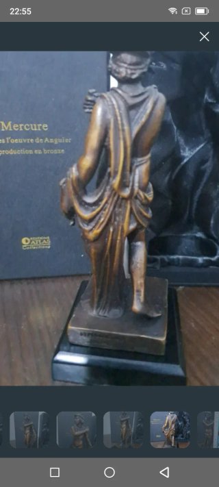 Dios Mercurio / Hermes Bronce
