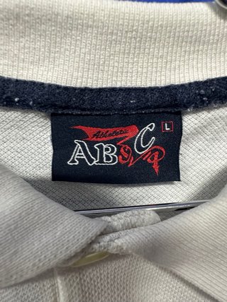 Polo Manga Larga Vintage ABC Talla L