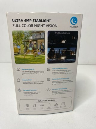 : Cámara Seguridad Solar Virtavo Wire-Free 2K