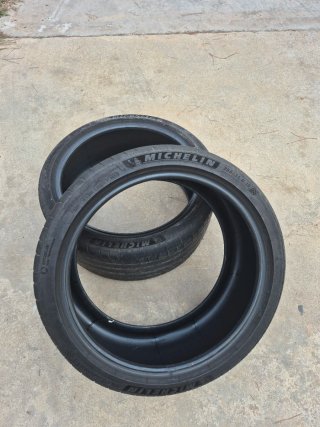 Par Neumáticos Michelin 255/35/19 Buen Estado