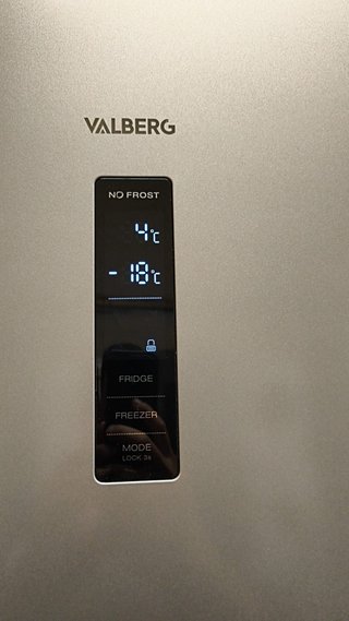 Frigorífico Valberg No Frost Acero Inox
