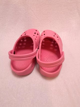 Zuecos niña rosa fucsia talla 28