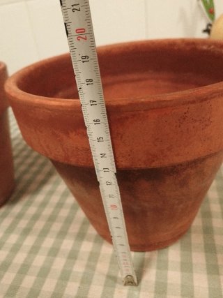 2 Macetas de Barro
