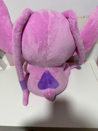 Muñeco Angel morado con galleta