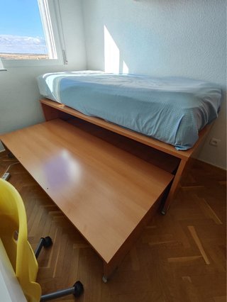 Cama nido con cajones y doble altura