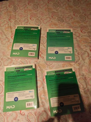 Libros MAD oposiciones TAI 2023/2024