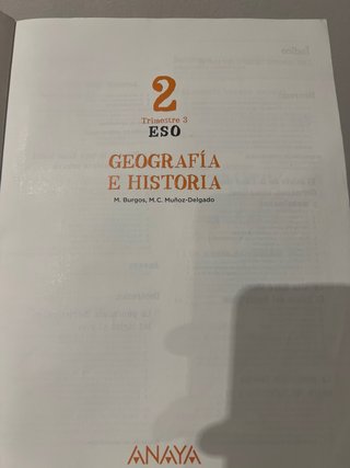 Geografía e Historia, 2 ESO, Madrid, Operación ...