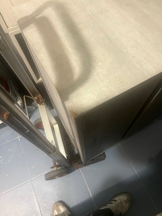 Mueble Lavabo Baño Gris Madera