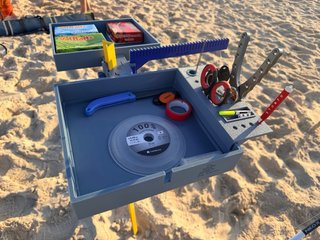 Mesa de Pesca Portátil