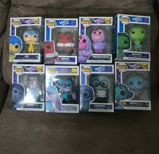 Funko Pop! Inside Out y Stitch