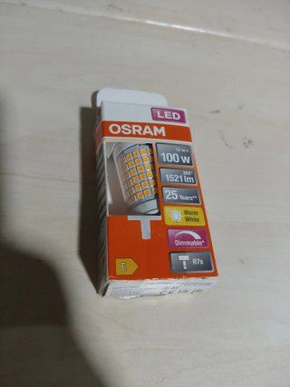 Bombilla LED Osram R7s 100W Regulable Nueva