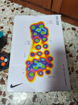 Chanclas Nike Negras y Naranjas