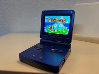Consola Game Boy Advance SP Azul Pantalla IPS