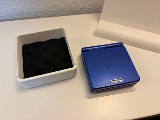 Consola Game Boy Advance SP Azul Pantalla IPS