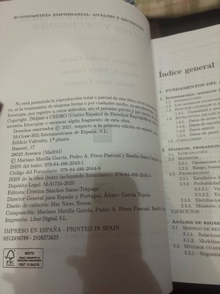 Econometría empresarial análisis y decisiones