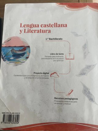 Lengua castellana y literatura 1o Bachillerato