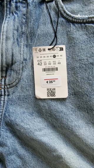 Bermuda baggy Bershka hombre L/42-44