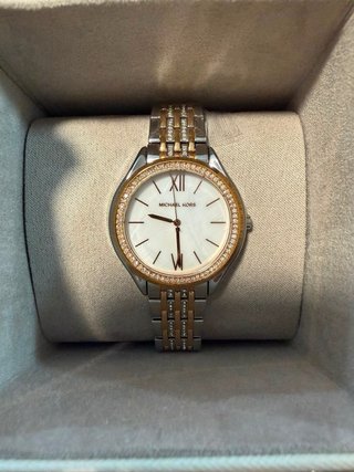 Reloj Michael Kors Oro y Plata Nuevo