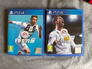 FIFA 19 y FIFA 18 PS4