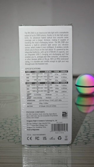 ❗2000 lúmenes Luz Bicicleta Olight RN 2000