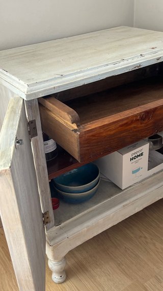 Mueble auxiliar salón madera