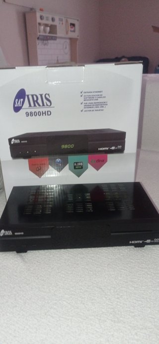 Decodificador Iris 9800HD SAT