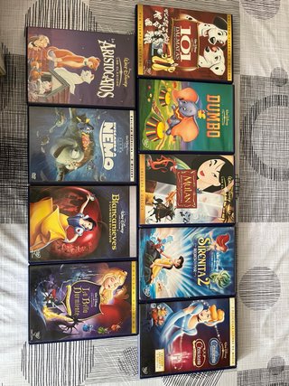 Colección 8 Películas Disney DVD (Español)
