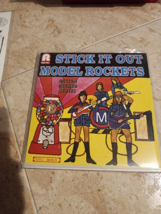 Vinilo 7 Stick It Out Model Rockets