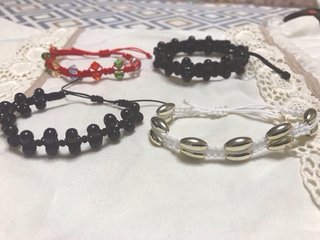 Lote 4 Pulseras Macramé