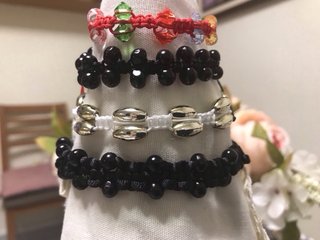 Lote 4 Pulseras Macramé