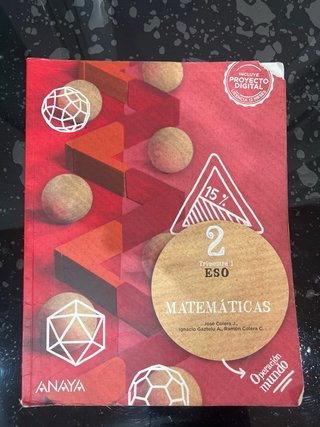 Matemáticas 2o de ESO