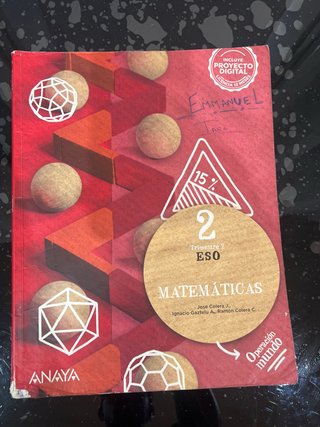 Matemáticas 2o de ESO