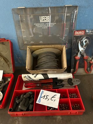 Kit terminales eléctricos y herramientas