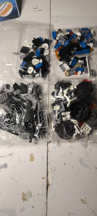 Maqueta construcción tipo Lego