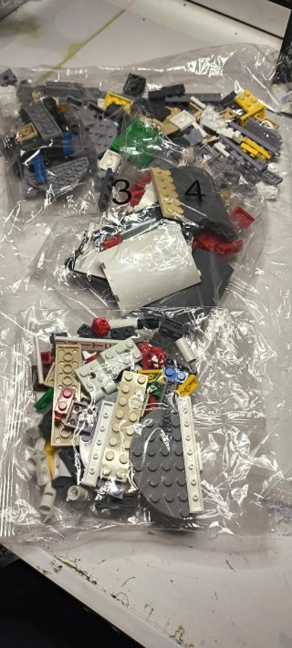 Maqueta construcción tipo Lego