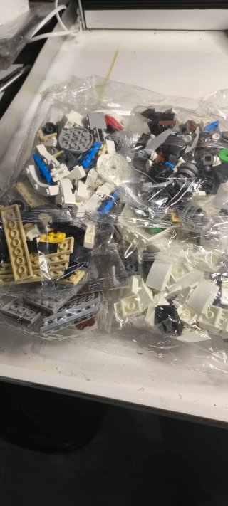 Maqueta construcción tipo Lego