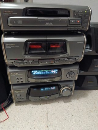 Equipo de música Technics 4 módulos