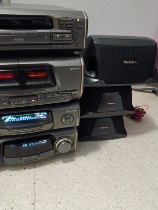 Equipo de música Technics 4 módulos