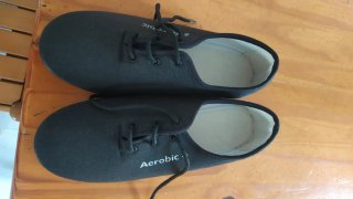 Zapatillas deportivas negras Aerobic