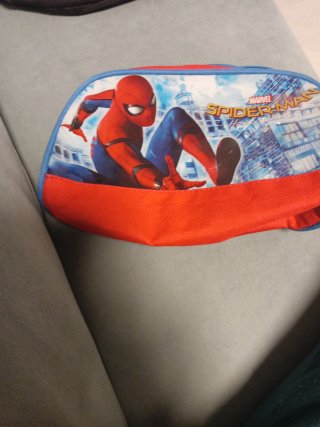 Neceser Spiderman Marvel Azul y Rojo