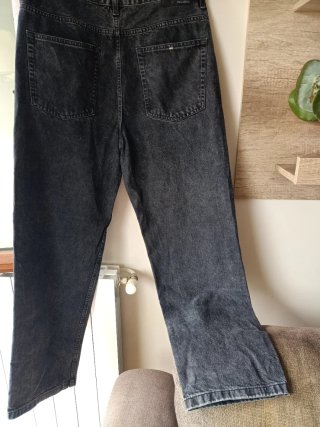Pantalón vaquero PULL&BEAR gris oscuro