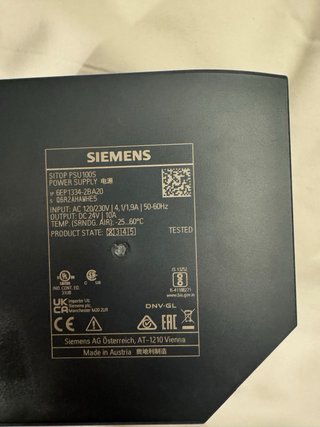 Siemens SITOP PSU100S 10A Fuente de Alimentación