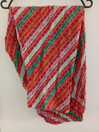 Túnica Pakistani estampada multicolor talla única