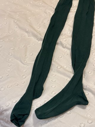 Due paia di collant verdi lisci, 14, cóndor
